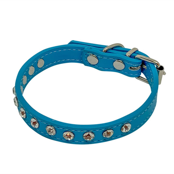 collar mascota perro y gato con brillos calipso