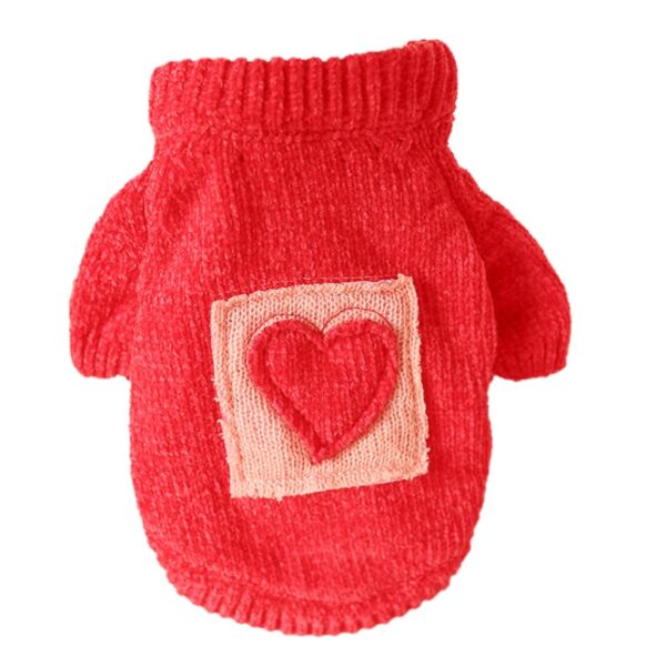 Sweter Corazon para perros y gatos