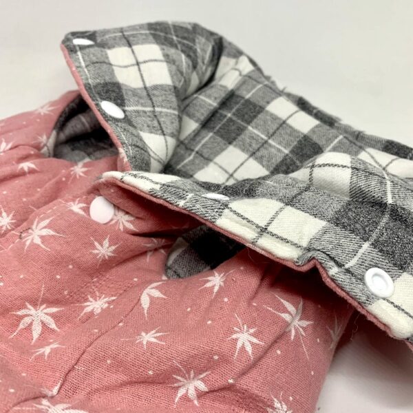 chaqueta reversible para perros
