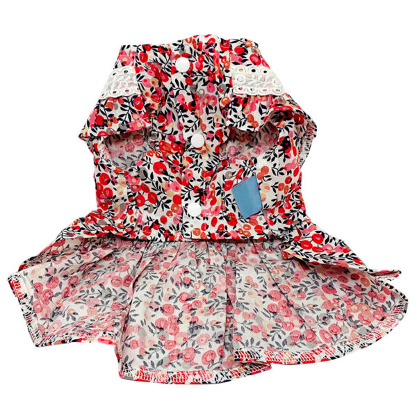 vestido de huasa para perros y mascotas
