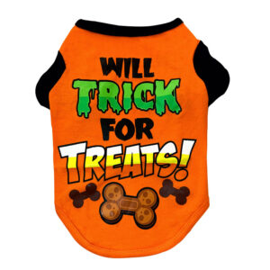 polera halloween Trick para perros y gatos