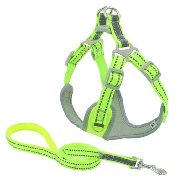 Arnes Reinforced Chest Amarillo para Perros