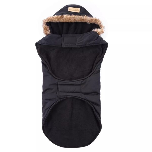 Chaqueta Cierre Velcro Pocket  Big Size - Negra - Imagen 2