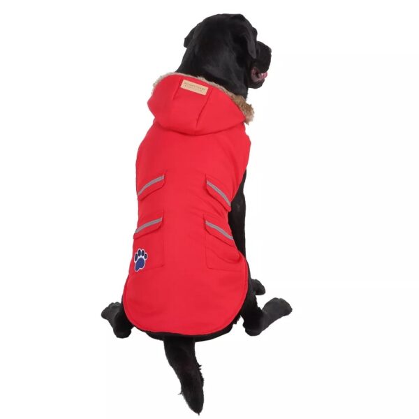 Chaqueta Cierre Velcro pocket, Big Size rojo