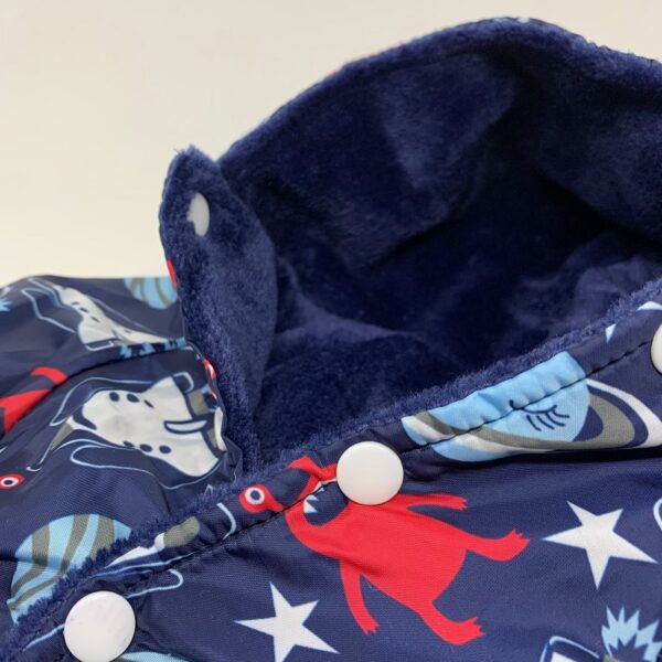 Parka Space con Capuchón para Perros y Gatos - Imagen 2