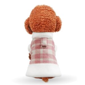 chaqueta de franela para perros y gatos