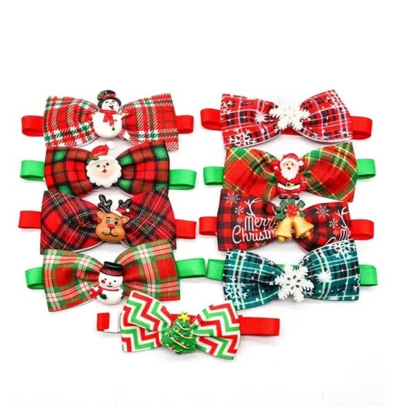 corbata humita de navidad para perros y gatos