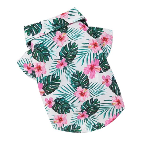 Guayabera para Perros y Gatos Palm Pink