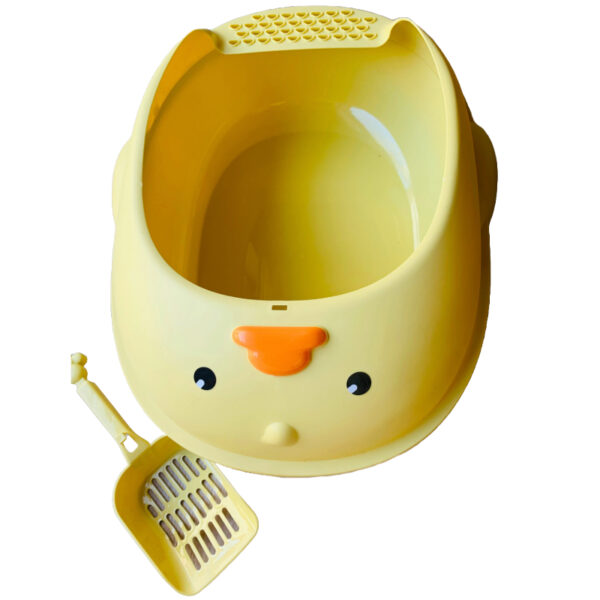Arenero Bandeja Sanitaria para Gato Sweet Chick Amarillo M y L - Imagen 4