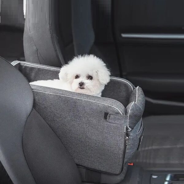 Asiento de auto para Perros pequeños, cachorros y Gatos.