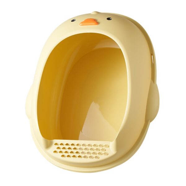 Arenero Bandeja Sanitaria para Gato Sweet Chick Amarillo