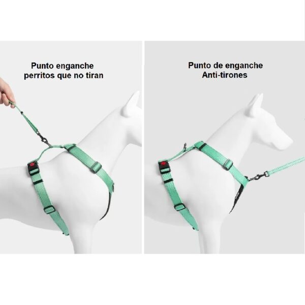 arnes para perro con 2 posiciones