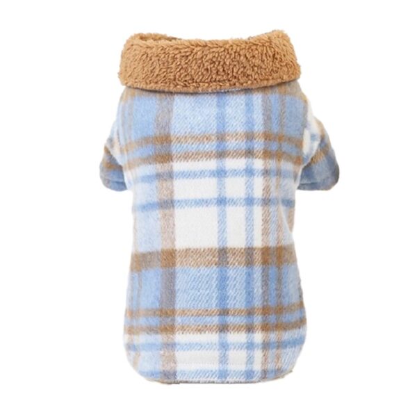 Chaqueta Capa para Perros  pequeños y Gatos Montana Azul