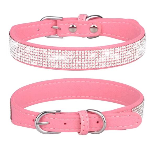 collar brillante para perritas